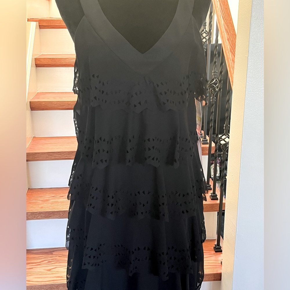 NWT Sleeveless Cocktail Black Dress